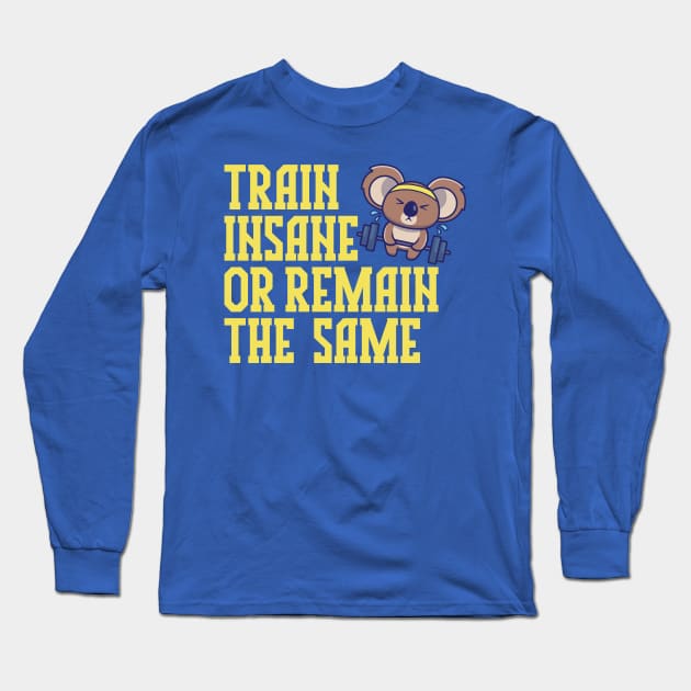 Insane Train Long Sleeve T-Shirt by machmigo